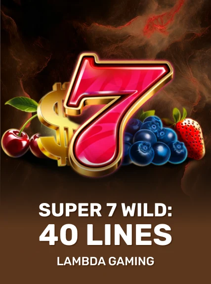 Super 7 Wild: 40 lines
